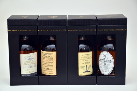 Marks and Spencer Four Scottish Malt Whiskies Box ©Colin Hampden-White